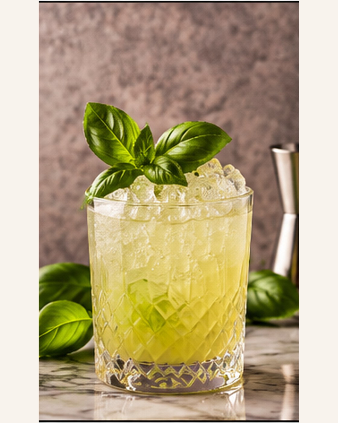 Gin Basil Smash